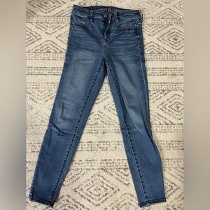 American Eagle // next level stretch high rise jeggings